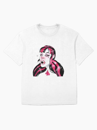 Draculaura Classic T-Shirt – Fun Cartoon Inspired Casual Graphic Tee