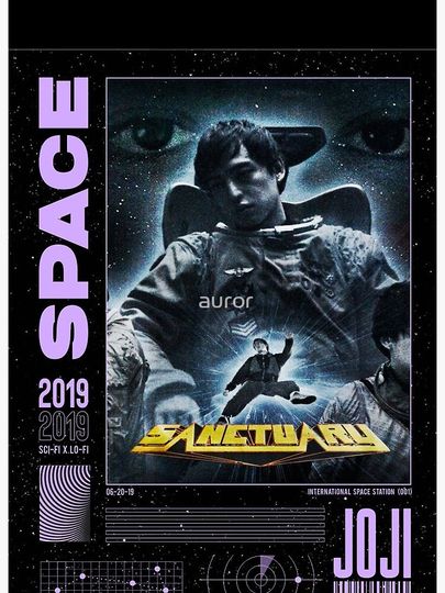 JOJI ™ Sanctuary Space Graphic Premium Matte Vertical Poster