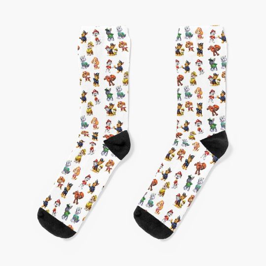 Paw Patrol Team Socks