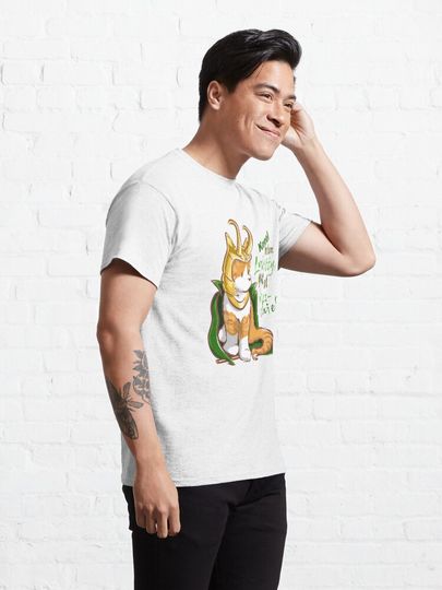 Kneel Before Lokitty! (chibi version) Classic T-Shirt