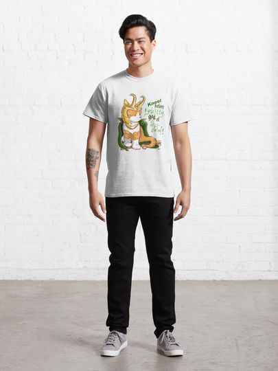 Kneel Before Lokitty! (chibi version) Classic T-Shirt
