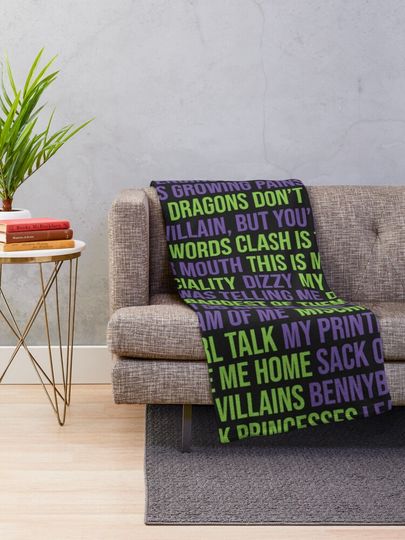 Descendants Throw Blanket