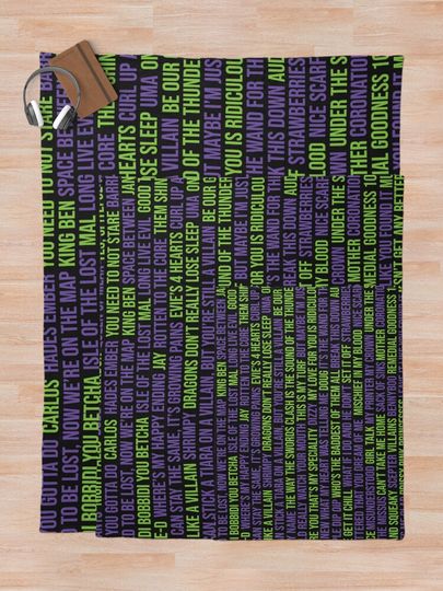 Descendants Throw Blanket