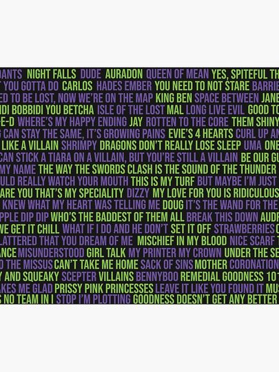 Descendants Throw Blanket