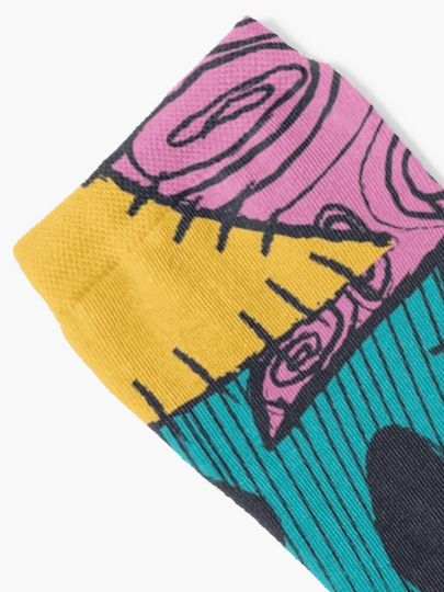 Nightmare Sewn Pattern Socks