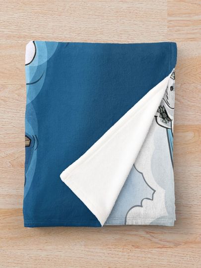 Club Penguin Map Throw Blanket