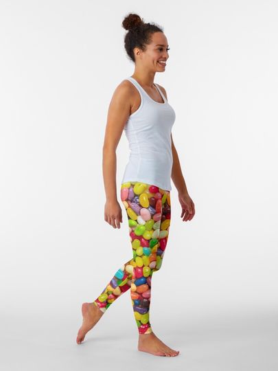 Gourmet Jelly Bean Pattern Leggings