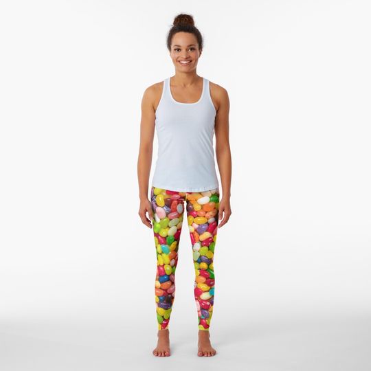 Gourmet Jelly Bean Pattern Leggings