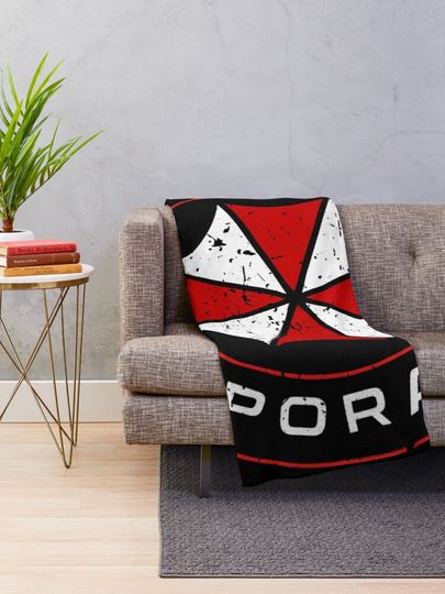 Umbrella Corporation Throw Blanket
