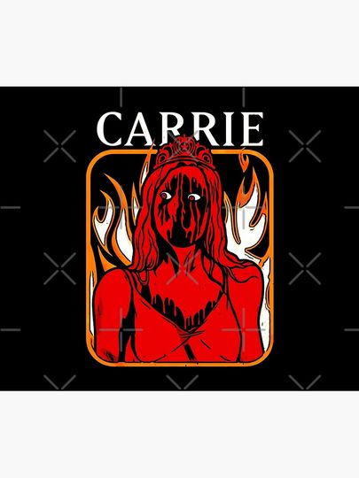 Carrie Movie Stephen King Throw Blanket