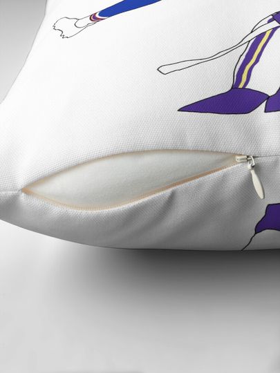 Buffalo Bills Josh Allen Hurdle Pillow, Gift for Fan