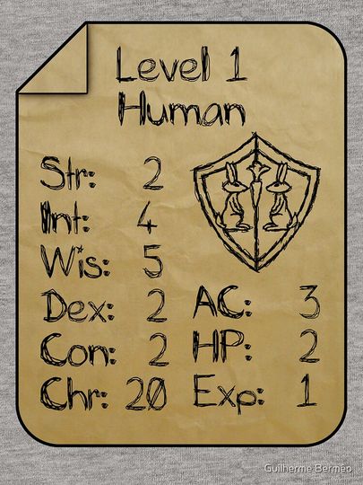 Level 1 - Human [only for Nerd Babies] Baby One-Piece