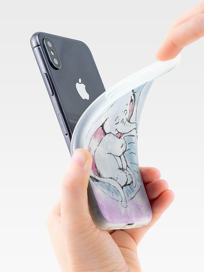 Dumbo and his mother iPhone Case