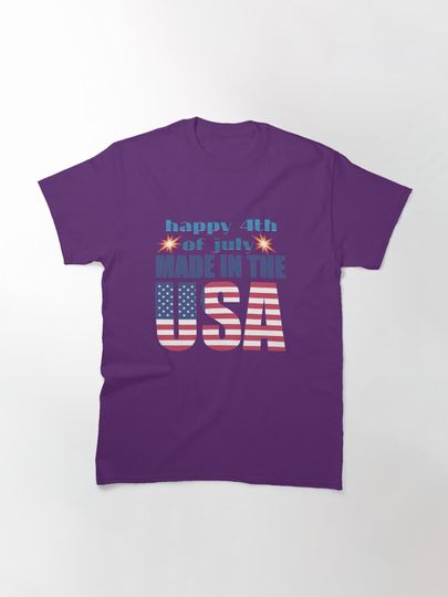 Journée indépendante de l'Amérique T-shirt classique