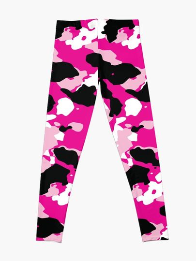 Pink Camo Leggings