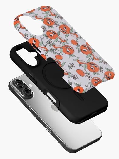 Little Orange Bird In the Sunshine Tree iPhone Case