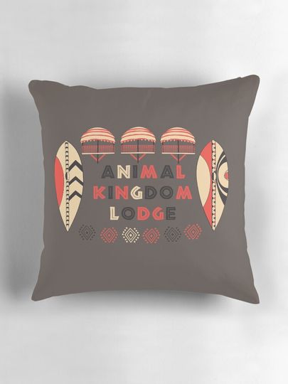 Animal Kingdom Lodge Pillow