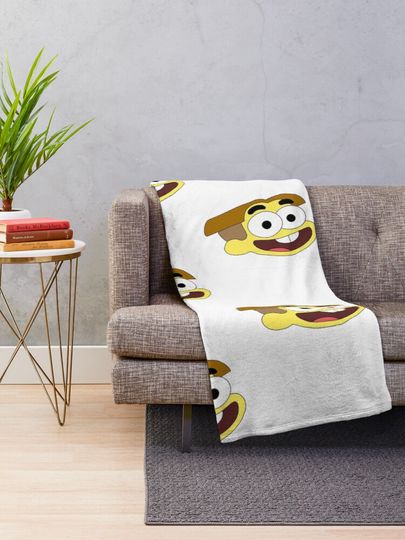 Cricket green Throw Blanket