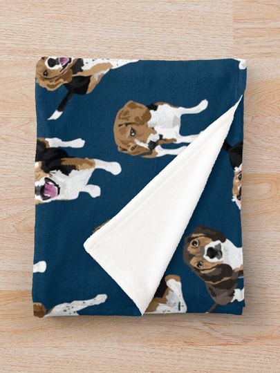 Beagle Throw Blanket