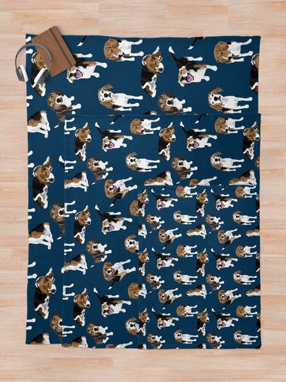 Beagle Throw Blanket