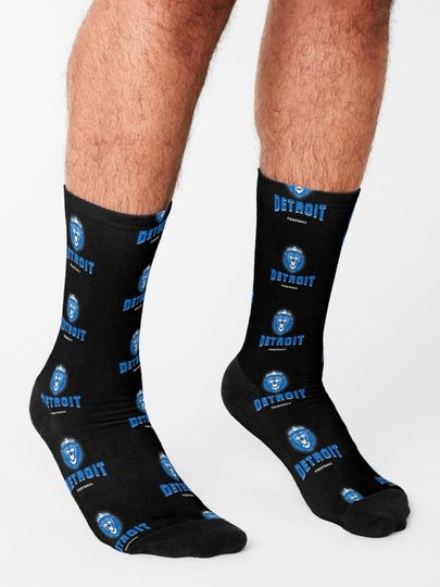 detroit lions soccer Socks