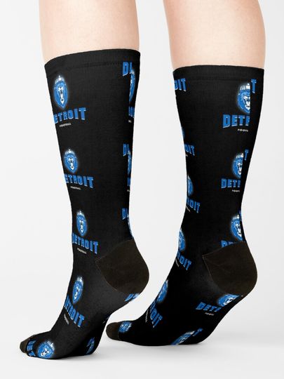 detroit lions soccer Socks