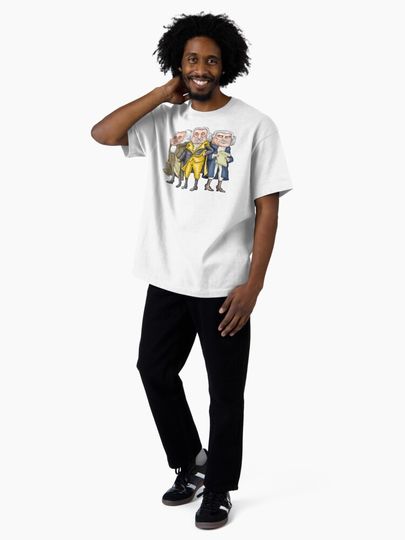 Founding Fathers | By Graeme MacKay Oversized T-Shirt