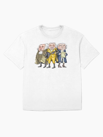 Founding Fathers | By Graeme MacKay Oversized T-Shirt