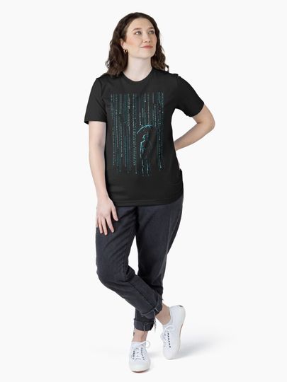 Binary Code | Matrix Digital Storm Essential T-Shirt
