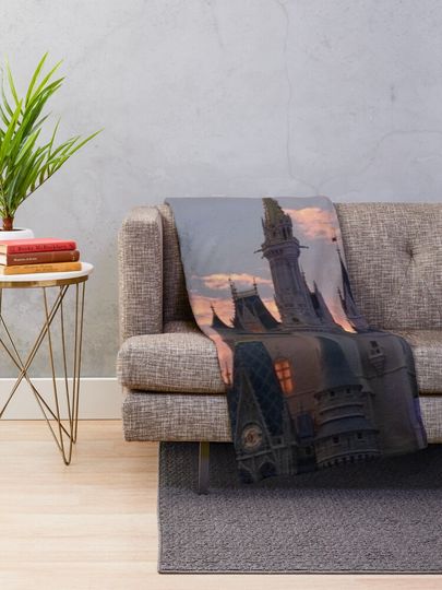 Disney Castle Throw Blanket