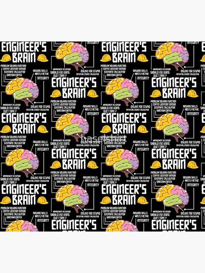 Engineer's Brain Engineering Profession Graphic Gift Socks