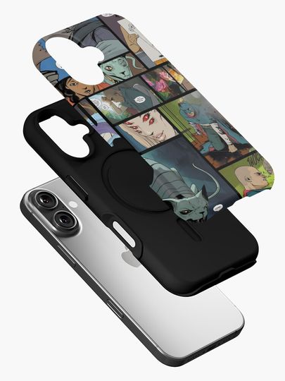 Saga Image Comics Panel Design  iPhone Case