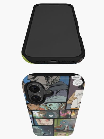 Saga Image Comics Panel Design  iPhone Case
