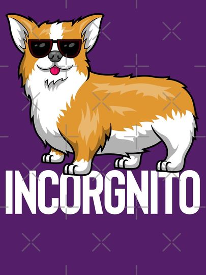 Incorgnito - Incognito Corgi T-shirt classique