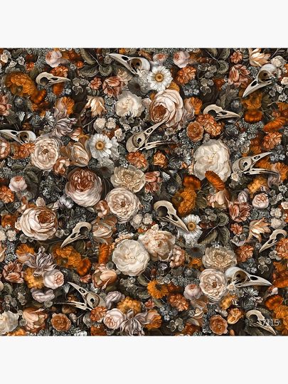 Baroque Macabre Pillow