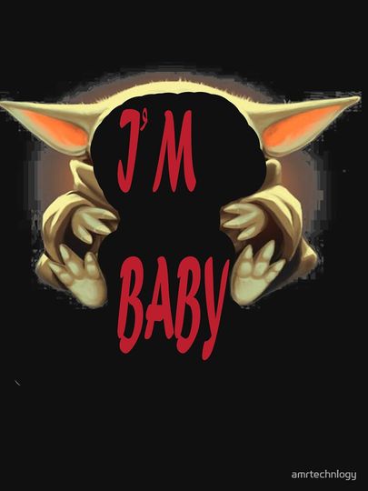IM BABY Racerback Tank Top
