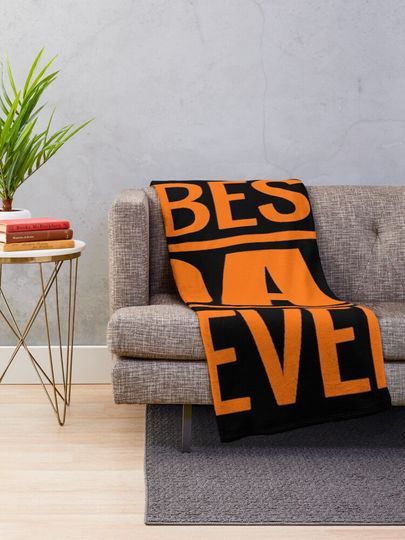 best dad ever Throw Blanket