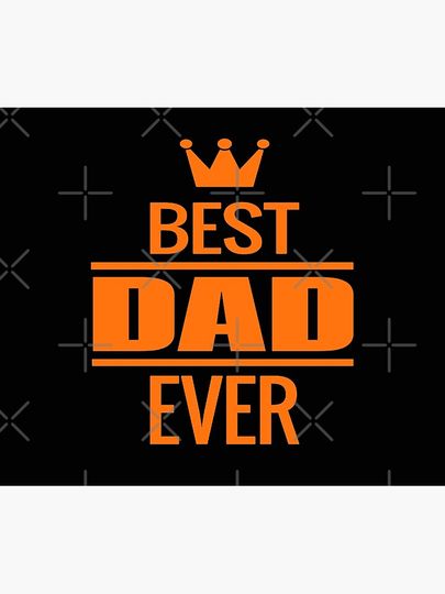 best dad ever Throw Blanket