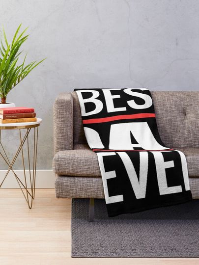 best dad ever Throw Blanket