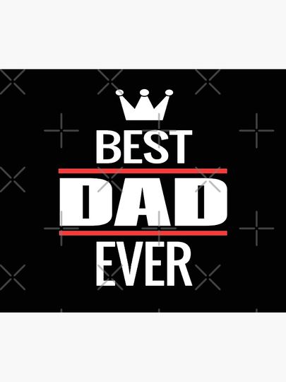 best dad ever Throw Blanket