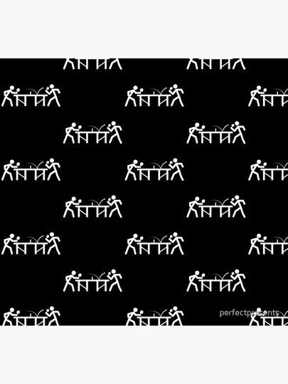 Ping Pong Table Tennis Stick Figures Player Socks