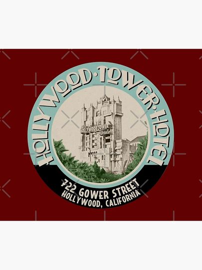 Hollywood Tower Throw Blanket