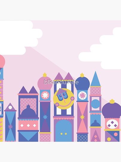 It's a small world after all Pillow