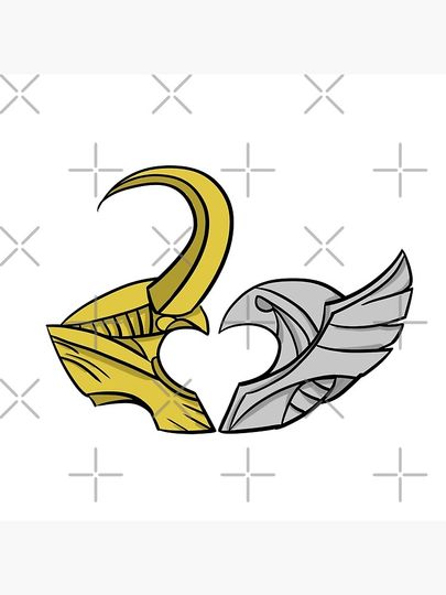 Loki and Thor Pillow