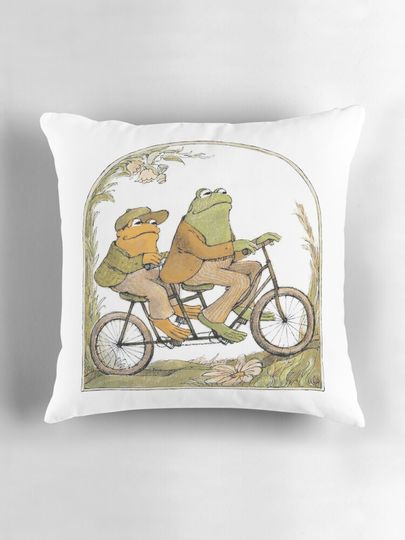 Frog and Toad Pillow