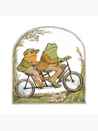 Frog and Toad Pillow