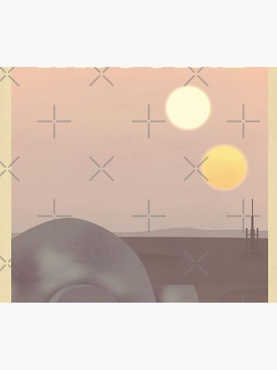 Visit Tatooine Shower Curtain