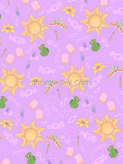 Rapunzel Pattern  iPhone Case