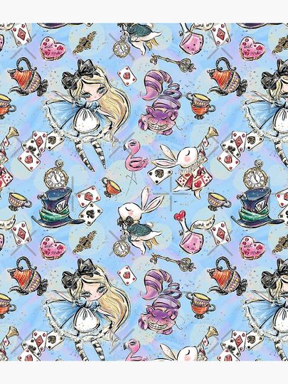 Karamfila's Alice in Wonderland Backpack