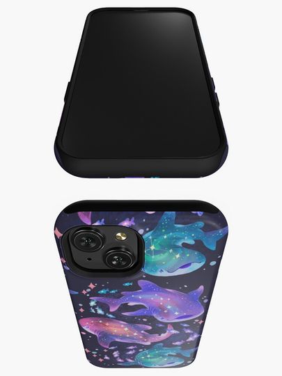 Cosmic Whale Shark iPhone Case